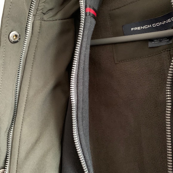 NWT FRENCH CONNECTION💥HP🎉Versatile Coat Olive, S - Picture 7 of 15